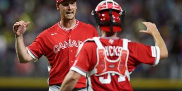 Canadá derrotó este martes 3-2 a Puerto Rico y quedó a un paso de clasificar a los cuartos de final en la penúltima jornada de la primera ronda