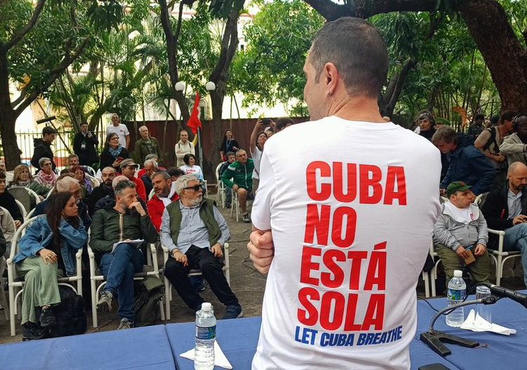 Convoy "Nuestra América" entrega toneladas de suministros a Cuba