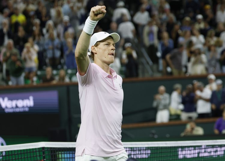 El italiano Jannik Sinner desactivó este martes al brasileño Joao Fonseca y se clasificó para los cuartos de final del Masters 1.000 de Indian Wells