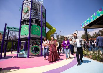 Clara Brugada inauguró la Utopía Mixiuhca en la Ciudad Deportiva