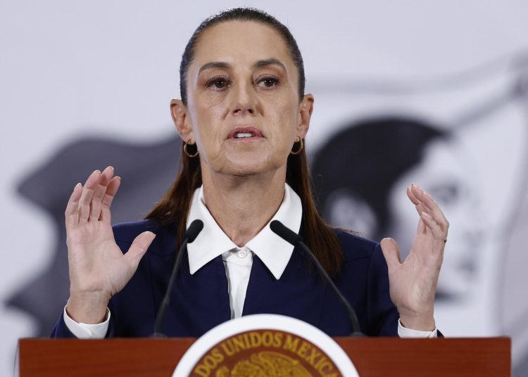 Claudia Sheinbaum informó que el derrame en el Golfo de México no fue causado por Pemex