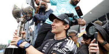 El italiano Andrea Kimi Antonelli (Mercedes), que se convirtió en el líder más joven de toda la historia del Mundial de Fórmula Uno al ganar este domingo el Gran Premio de Japón