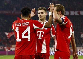 El Bayern se impuso este miércoles por 4-1 al Atalanta con dos goles de Harry Kane, uno de ellos de penalti, uno de Lennart Karl