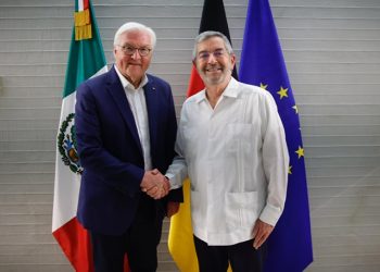 Presidente de Alemania llega a México; refuerzan relación económica y comercial