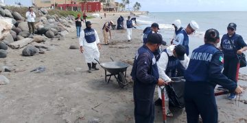 Derrame de hidrocarburos en el Golfo de México activa operativo con más de 2,400 elementos