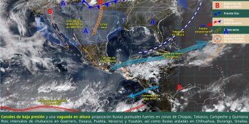 Frente frío 42 traerá lluvias intensas y vientos fuertes en México este viernes