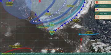 Frente frío 41 dejará lluvias torrenciales y frío extremo