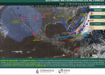 Lluvias, granizo y calor extremo impactan a México este 20 de marzo