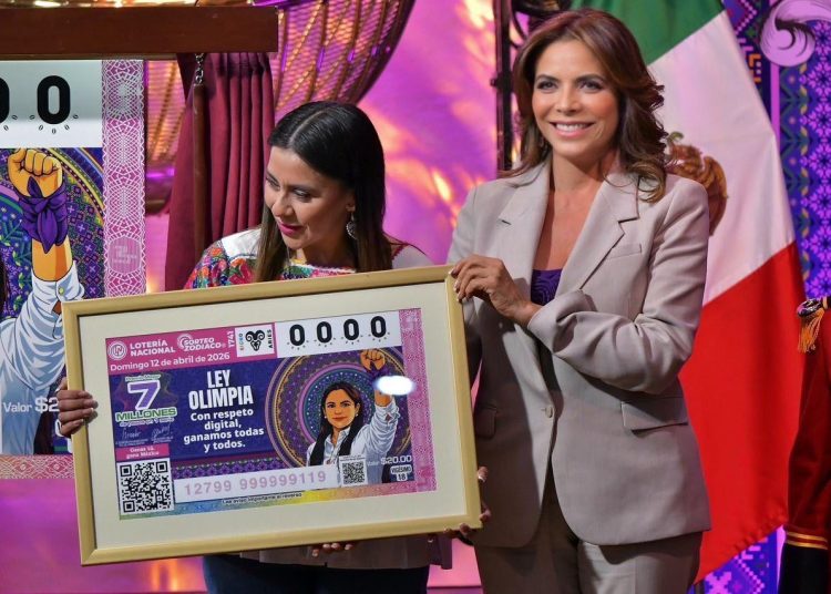Billete del Sorteo Zodiaco No. 1741 reconoce la lucha contra la violencia digital en México