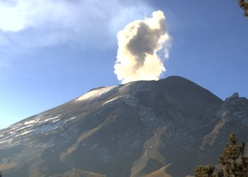 El volcán Popocatépetl registra actividad que provocará caída de ceniza en CDMX