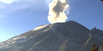 El volcán Popocatépetl registra actividad que provocará caída de ceniza en CDMX