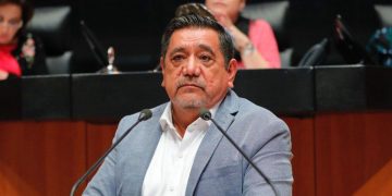 Senador Félix Salgado Macedonio en el Senado de la República