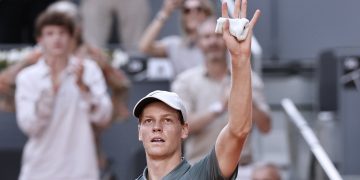 Jannik Sinner no concedió opción alguna al danés Elmer Moller, un jugador procedente de la fase previa que por primera vez jugó la tercera ronda de un