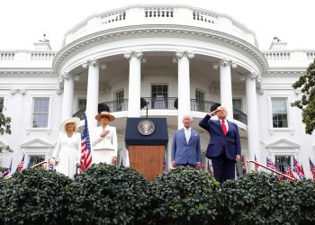 Trump saca sus mejores galas para la visita de Carlos III en "un día muy británico"