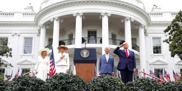 Trump saca sus mejores galas para la visita de Carlos III en "un día muy británico"