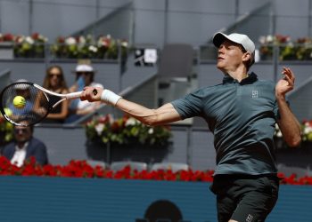 El tenista italiano Jannik Sinner se ha impuesto al británico Cameron Norrie, en el partido de los octavos de final del Abierto de Madrid