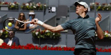 El tenista italiano Jannik Sinner se ha impuesto al británico Cameron Norrie, en el partido de los octavos de final del Abierto de Madrid