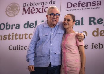Rubén Rocha Moya: "ya hablé con Sheinbaum, estoy tranquilo, no va a pasar nada"