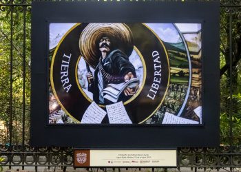 El Caudillo del Sur revive en Chapultepec: 80 fotos de Zapata adornan Paseo de la Reforma