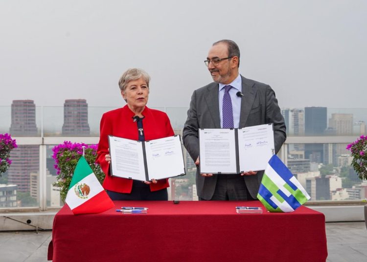 El Banco de Desarrollo de América Latina y el Caribe (CAF ) y la Semarnat firman Carta de Intención para fortalecer la cooperación ambiental y climática en México