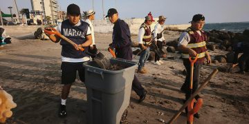 Mega operativo en el Golfo: Logran limpiar 32 playas en Veracruz, Tabasco y Campeche