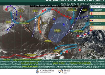 Fuertes lluvias, granizadas y posible formación de torbellinos impactarán el norte de México