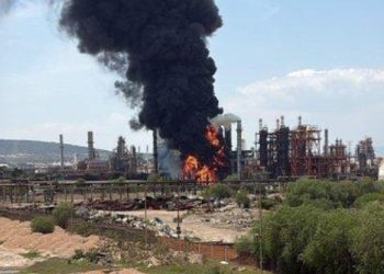 Se reporta incidente en la Refinería Miguel Hidalgo de Tula.