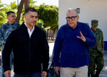 Omar García Harfuch y Gabinete de Seguridad Federal se reúnen con el Gobernador Rubén Rocha Moya en Sinaloa