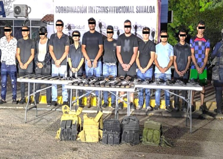 Caen 12 presuntos sicarios en hotel de El Rosario; entre ellos hay menores y tres estadounidenses