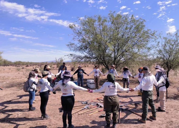 Localizan 14 fosas clandestinas con restos humanos en Guaymas