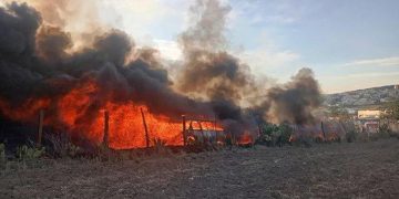 Muere huachicolero tras persecución