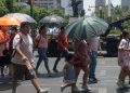 La onda de calor mantiene altas temperaturas en gran parte del país