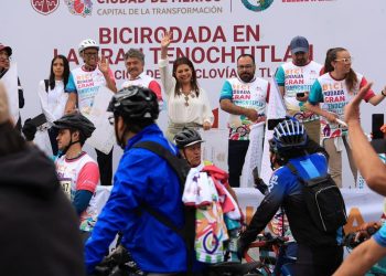 Autoridades destacaron el impulso a la movilidad sustentable en la capital