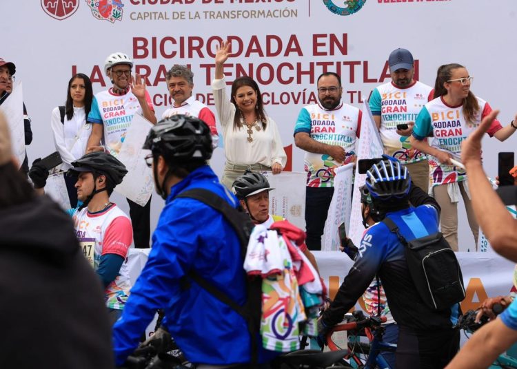 Autoridades destacaron el impulso a la movilidad sustentable en la capital