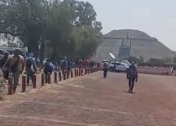 Teotihuacán reabre con fuerte operativo de seguridad