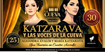 María Katzarava celebra 25 años de trayectoria con una residencia histórica en "La Cueva"