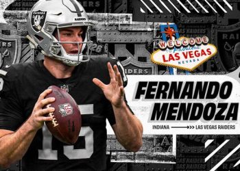 Fernando Mendoza es elegido por Las Vegas Raiders