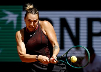 Sabalenka y su collar de diamantes