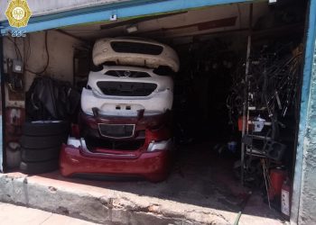 Operativo en la GAM: Aseguran 50 toneladas de autopartes y detienen a presunto líder