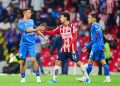 as Chivas de Guadalajara, equipo entrenado por el argentino Gabriel Milito, empataron este miércoles 2-2 en su visita al Cruz Azul, en el partido de ida de su serie de semifinales del torneo