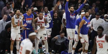 Los New York Knicks sellaron este lunes una barrida por 4-0 a los Cleveland Cavaliers con una paliza por 93-130 con la que se proclamaron campeones