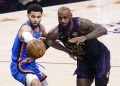 Los Oklahoma City Thunder sentenciaron este lunes con un 4-0 las semifinales del Oeste contra Los Ángeles Lakers con una victoria por 115-110 en la Crypto.com Arena