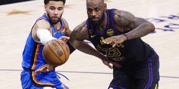 Los Oklahoma City Thunder sentenciaron este lunes con un 4-0 las semifinales del Oeste contra Los Ángeles Lakers con una victoria por 115-110 en la Crypto.com Arena