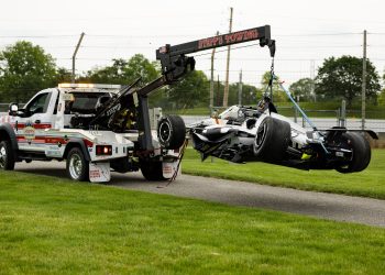 Pato O’Ward no se presiona tras accidente en las 500 Millas