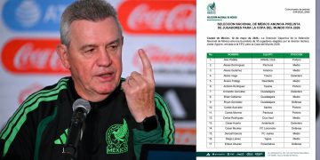 La Dirección deportiva de la Selección Mexicana, comandada por Javier el "Vasco" Aguirre dio a conocer de manera oficial la prelista de los convocados