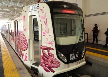 “El Ajolote” ya circula en CDMX: 17 nuevos trenes para trasladar a 250 mil pasajeros