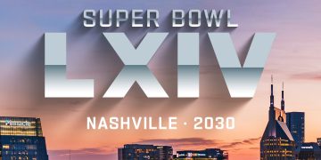 La NFL anunció este martes que el Súper Bowl de 2030 se disputará por primera vez en Nashville, en el nuevo Nissan Stadium, casa de los Tennessee Titans.