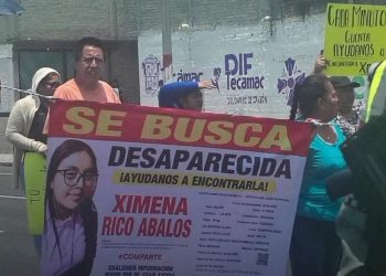 Cierran la México-Pachuca para exigir la localización de Ximena Rico