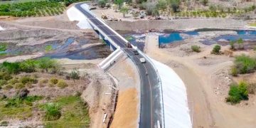 Concluye SICT reconstrucción del puente presa Las Trancas en Colima
