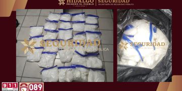Aseguran 27 kilos de cristal en Tula; SSPH detiene a dos presuntos narcomenudistas